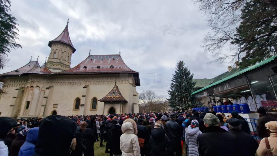 Botezul Domnului, la Mănăstirea „Sfântul Ioan cel Nou de la Suceava”