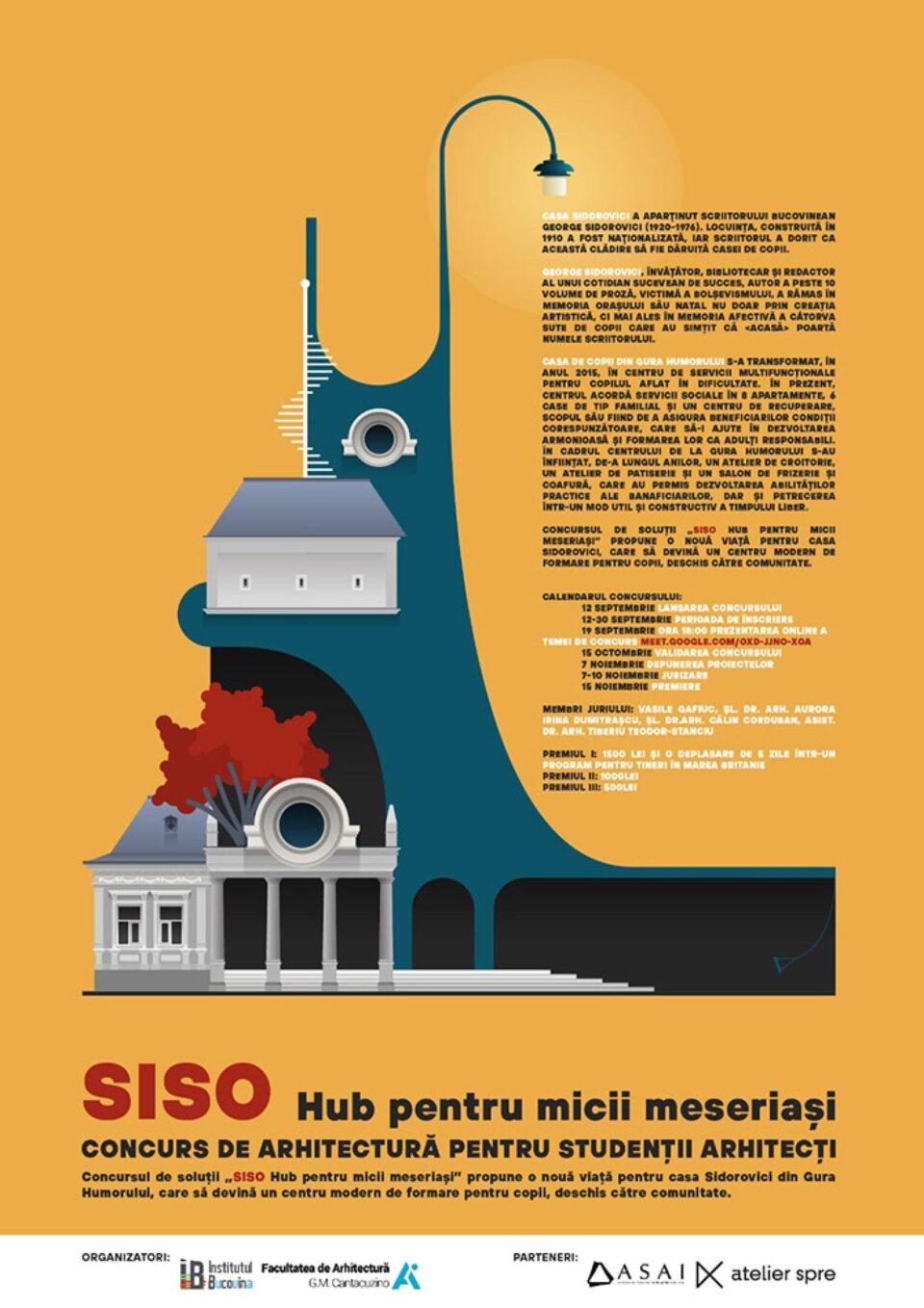 Casa Sidorovici, fost centru de plasament de la Gura Humorului, va fi modernizată de trei echipe de studenți la arhitectură