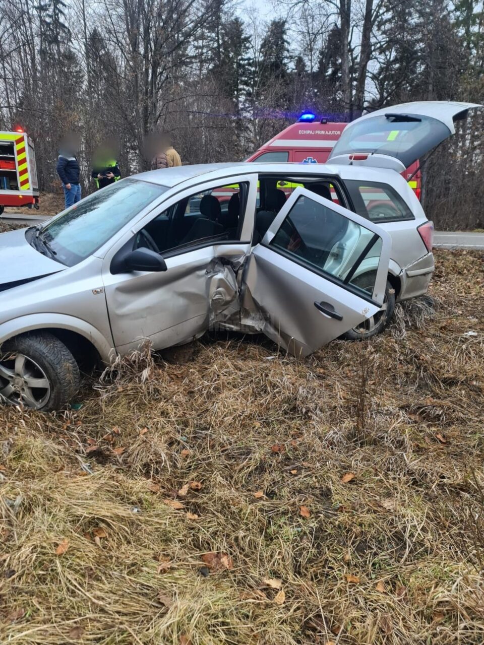 Autoturismul ieșit în decor
