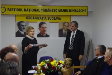 Liderul PNȚ Maniu – Mihalache, Iuliana Gorea Costin, a fost prezentă la lansarea filialei din Suceava