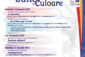 Proiectul ,,Spirit, Sunet și Culoare”, cu șapte evenimente culturale la Rădăuți