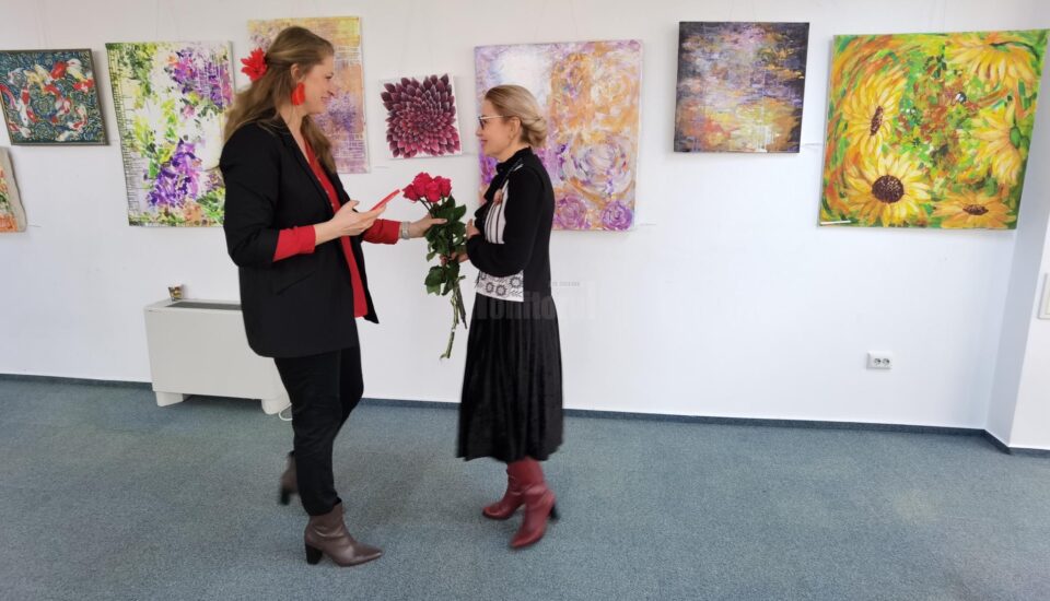 Expoziție de pictură a elevilor Colegiului Național „Petru Rareș” Suceava sub îndrumarea prof. Isabela Tabarcea