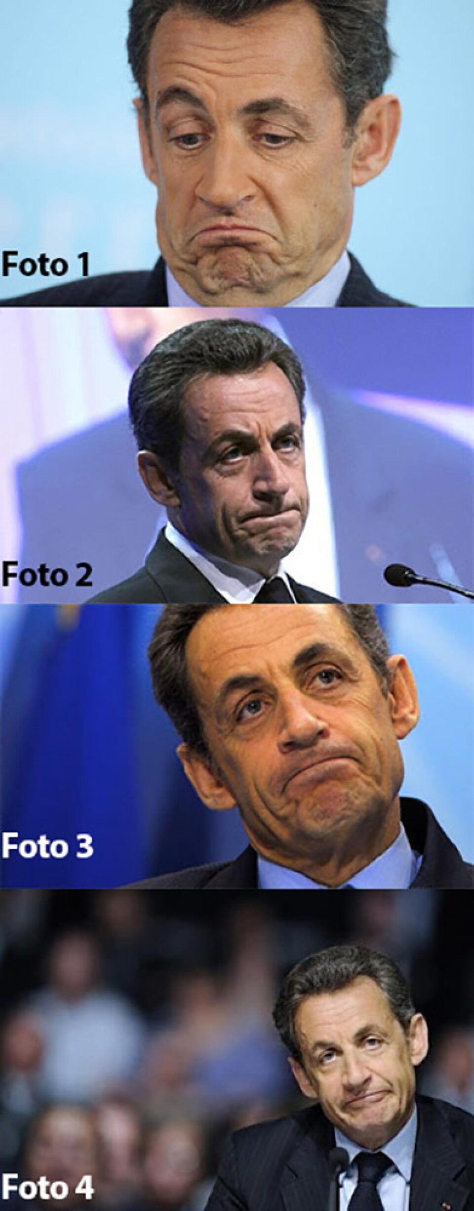 Limbajul nonverbal la Nicholas Sarkozy