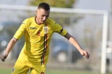 Sebastian Nechita e fost international de juniori al Romaniei