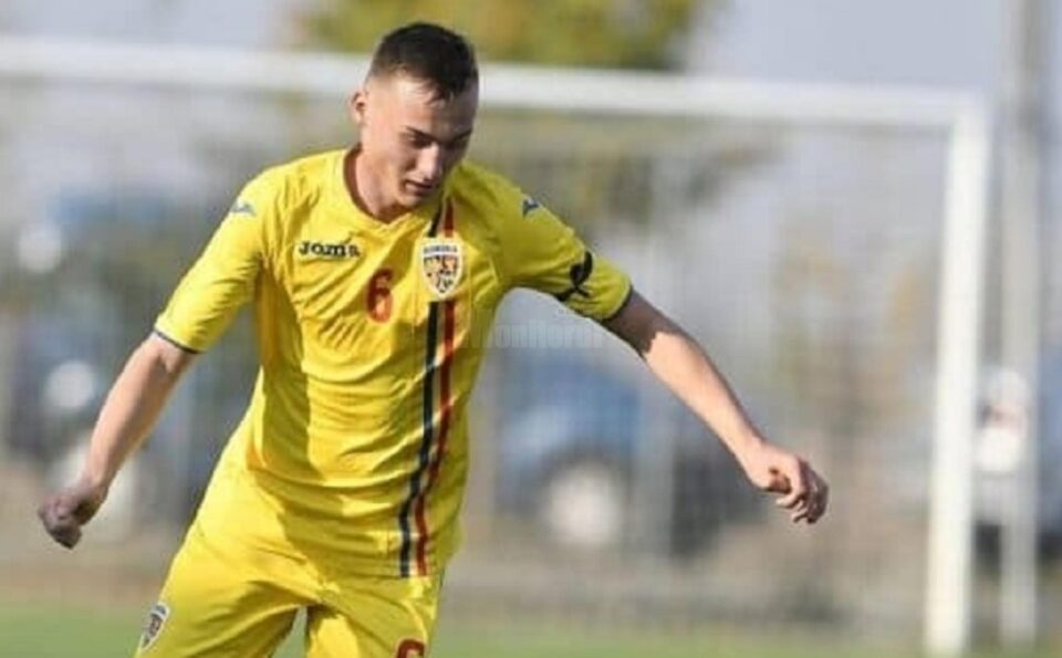Sebastian Nechita e fost international de juniori al Romaniei