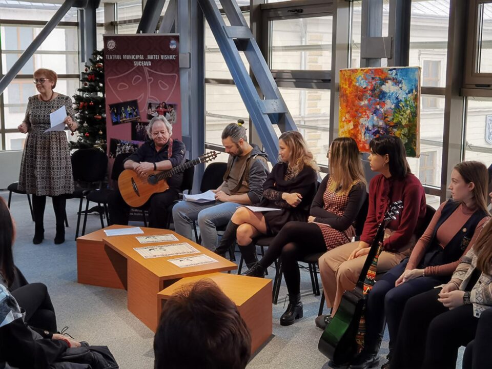 Ziua Culturii Naționale, marcată la Teatrul „Matei Vișniec” Suceava cu poezie eminesciană, muzică și pictură