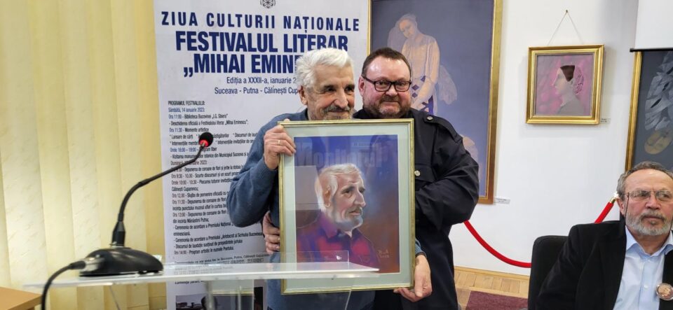 Prof. univ. dr. Doru Scărlătescu a obținut Premiul Național „Mihai Eminescu” pentru exegeză eminesciană Prof. univ. dr. Doru Scărlătescu a obținut Premiul Național „Mihai Eminescu” pentru exegeză eminesciană