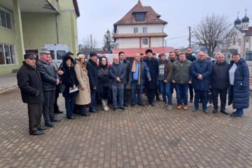 Donația a fost pusă în practică sâmbătă trecută, la sediul primăriei din localitatea Ciudei