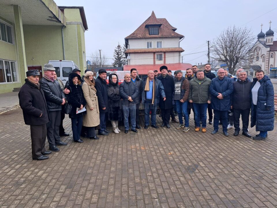 Donația a fost pusă în practică sâmbătă trecută, la sediul primăriei din localitatea Ciudei Donația a fost pusă în practică sâmbătă trecută, la sediul primăriei din localitatea Ciudei