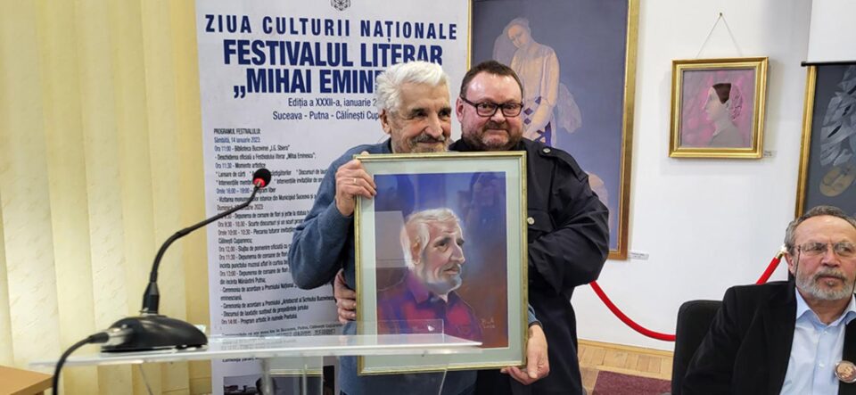 Prof. univ. dr. Doru Scărlătescu a obținut Premiul Național „Mihai Eminescu” pentru exegeză eminesciană