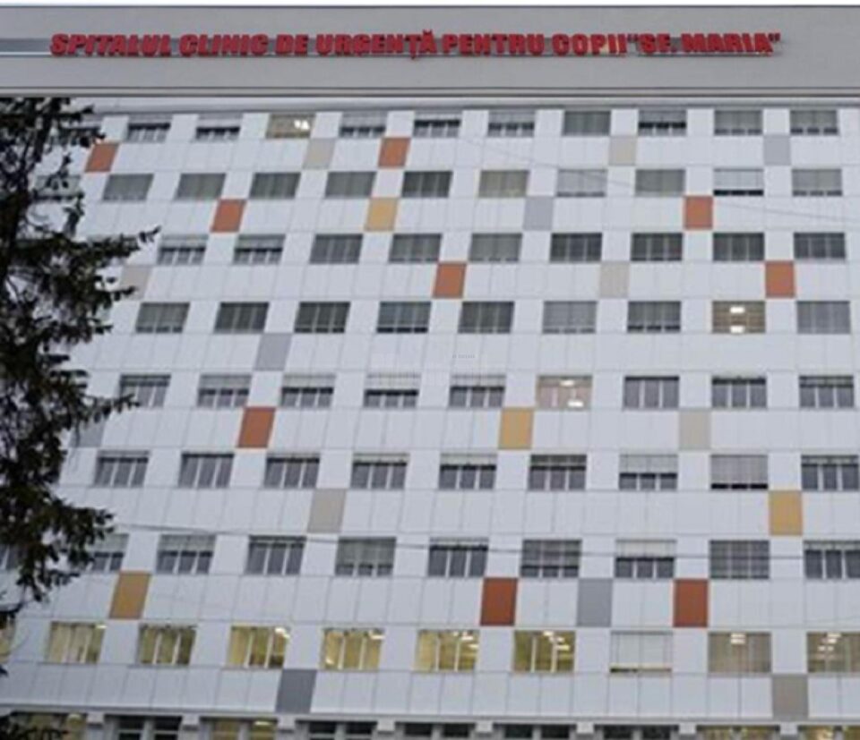 Băiatul a fost operat la Spitalul Sf. Maria. Foto sfmaria-iasi.ro
