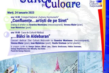,,Confluențe... artiști pe Siret” și ,,... Bâlci în Aldebaran”, evenimente culturale la Rădăuți