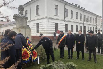 Unirea Principatelor Române, celebrată în centrul municipiului Rădăuți