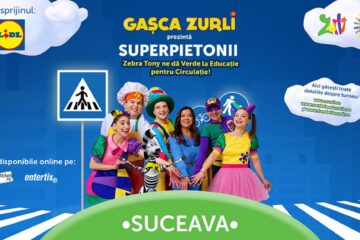 Gașca Zurli și Zebra Tony vor ajunge în martie la Casa de Cultură a Sindicatelor Suceava