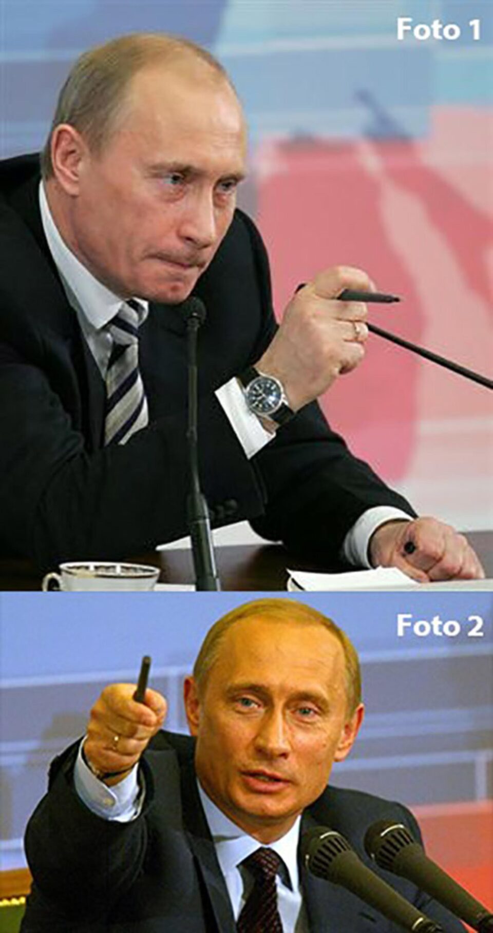 Limbajul nonverbal la Vladimir Putin – agresivitate mascată