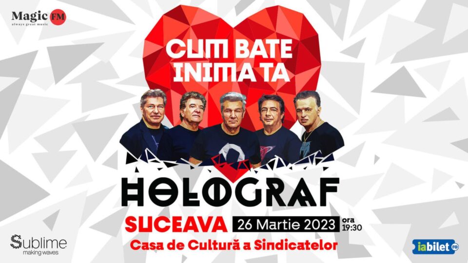 Holograf revine pe scena Casei de Cultură a Sindicatelor Suceava cu un concert de vis și un nou album