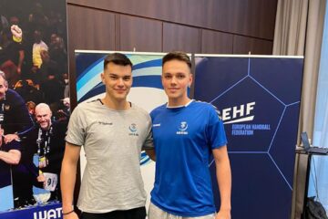 Cătălin Zarițchi și Daniel Stanciuc sunt liderii echipei naționale de juniori