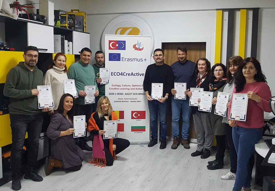 O poveste Erasmus spre final, la Liceul Dumbrăveni
