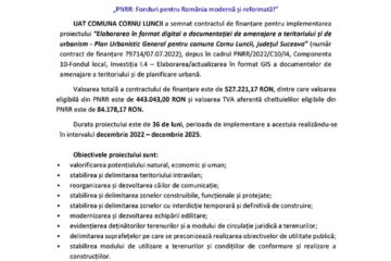 „PNRR: Fonduri pentru România modernă și reformată!”