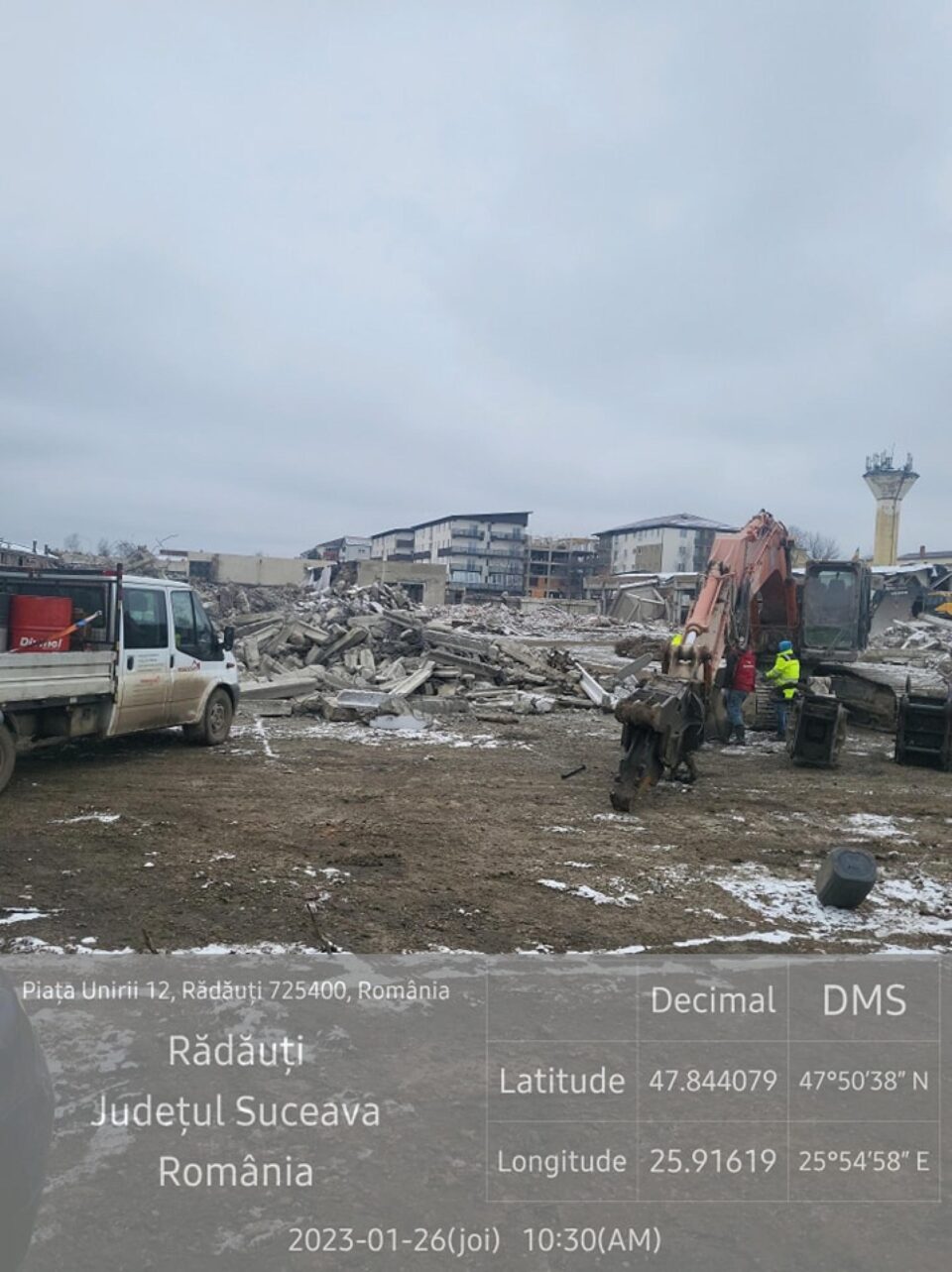 Mobila Rădăuți, amendată pentru lucrări de demolare demarate fără aviz de mediu