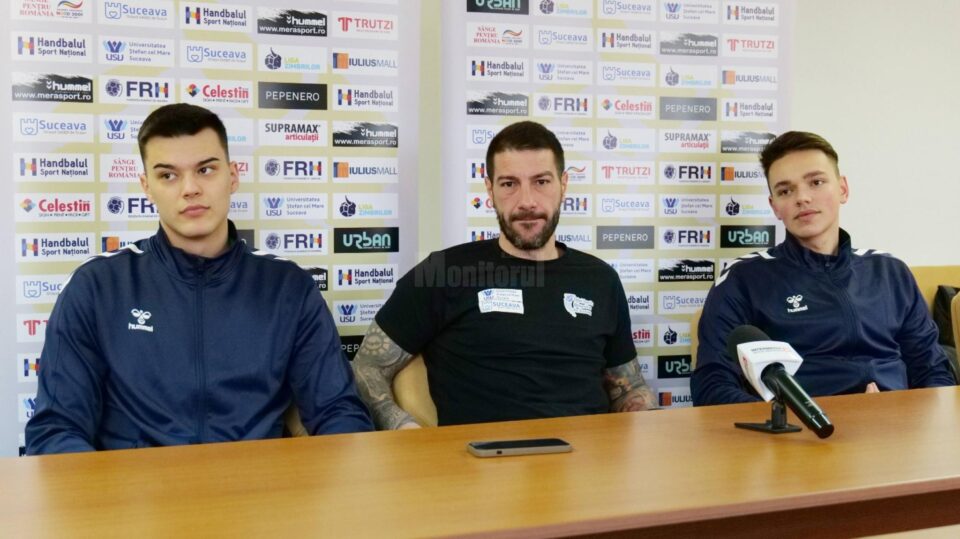 Catalin Zaritchi, Bogdan Soldanescu si Daniel Stanciuc au prefatat duelul cu CSM Bucuresti Catalin Zaritchi, Bogdan Soldanescu si Daniel Stanciuc au prefatat duelul cu CSM Bucuresti