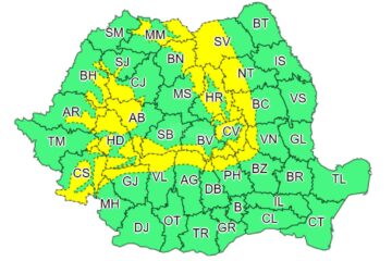 Trei zile cu ninsori și viscol, începând de vineri seara