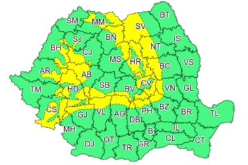 Trei zile cu ninsori și viscol, începând de vineri seara