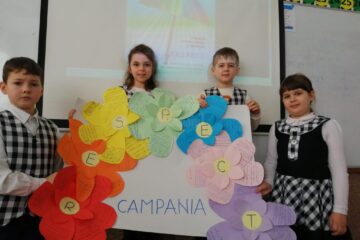 Campania RESPECT, la Școala Nr. 4 Suceava