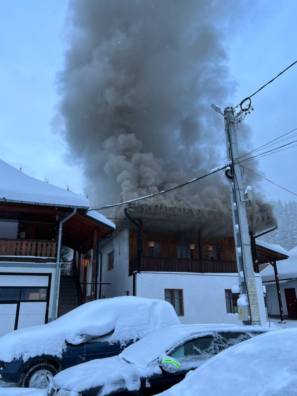 Incendiu la Mănăstirea Sihăstria Putnei