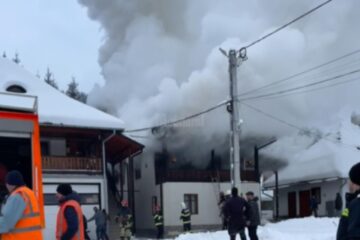 Incendiu la Mănăstirea Sihăstria Putnei