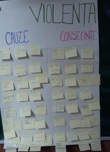 Campanie antiviolență la Colegiul Național “Eudoxiu Hurmuzachi” Rădăuți