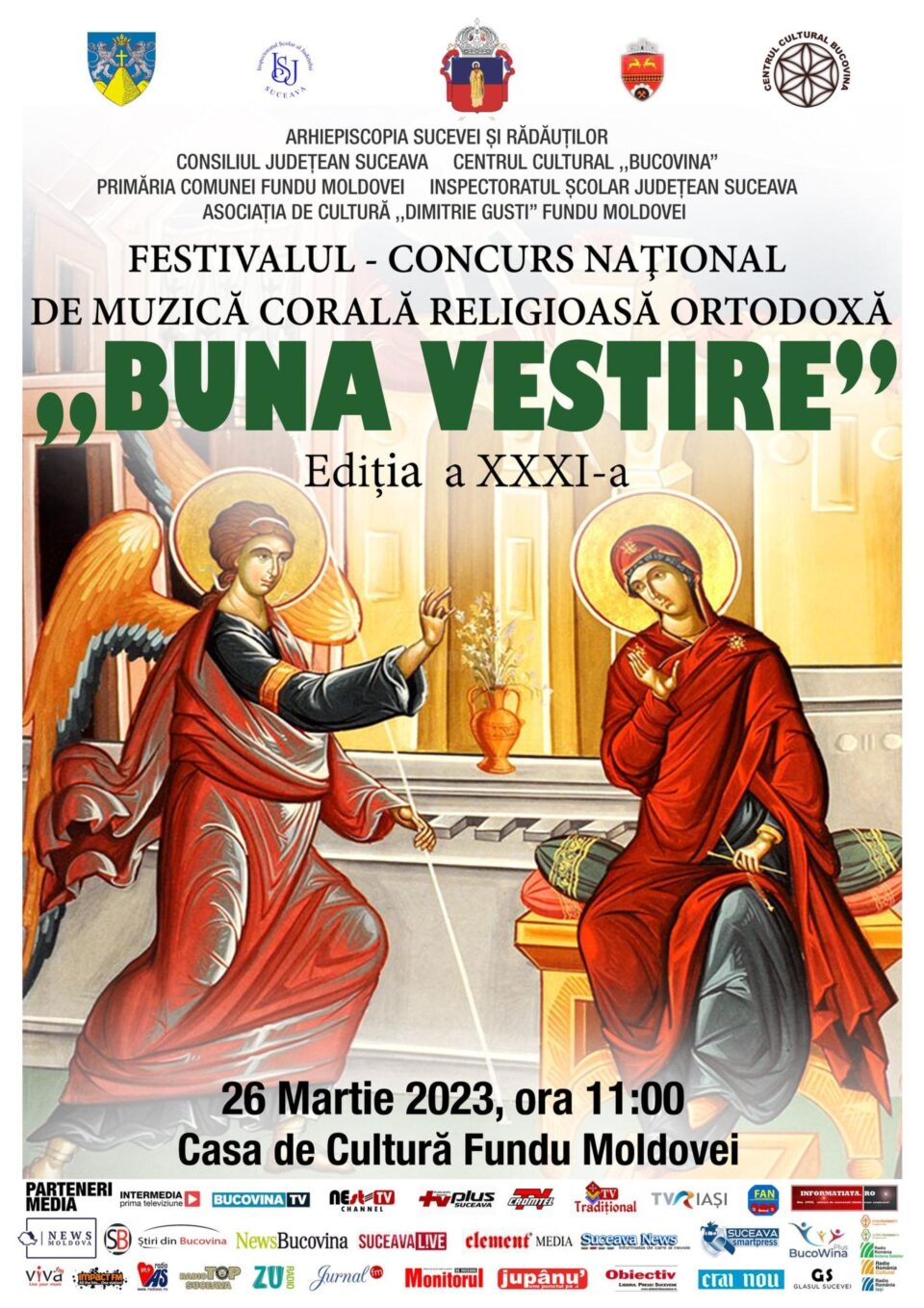 Concursul Național de Muzică Corală Religioasă Ortodoxă „Buna Vestire”