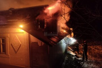 Momente de groază, vineri seară, pentru un bătrân din satul Pleșești, comuna Vulturești