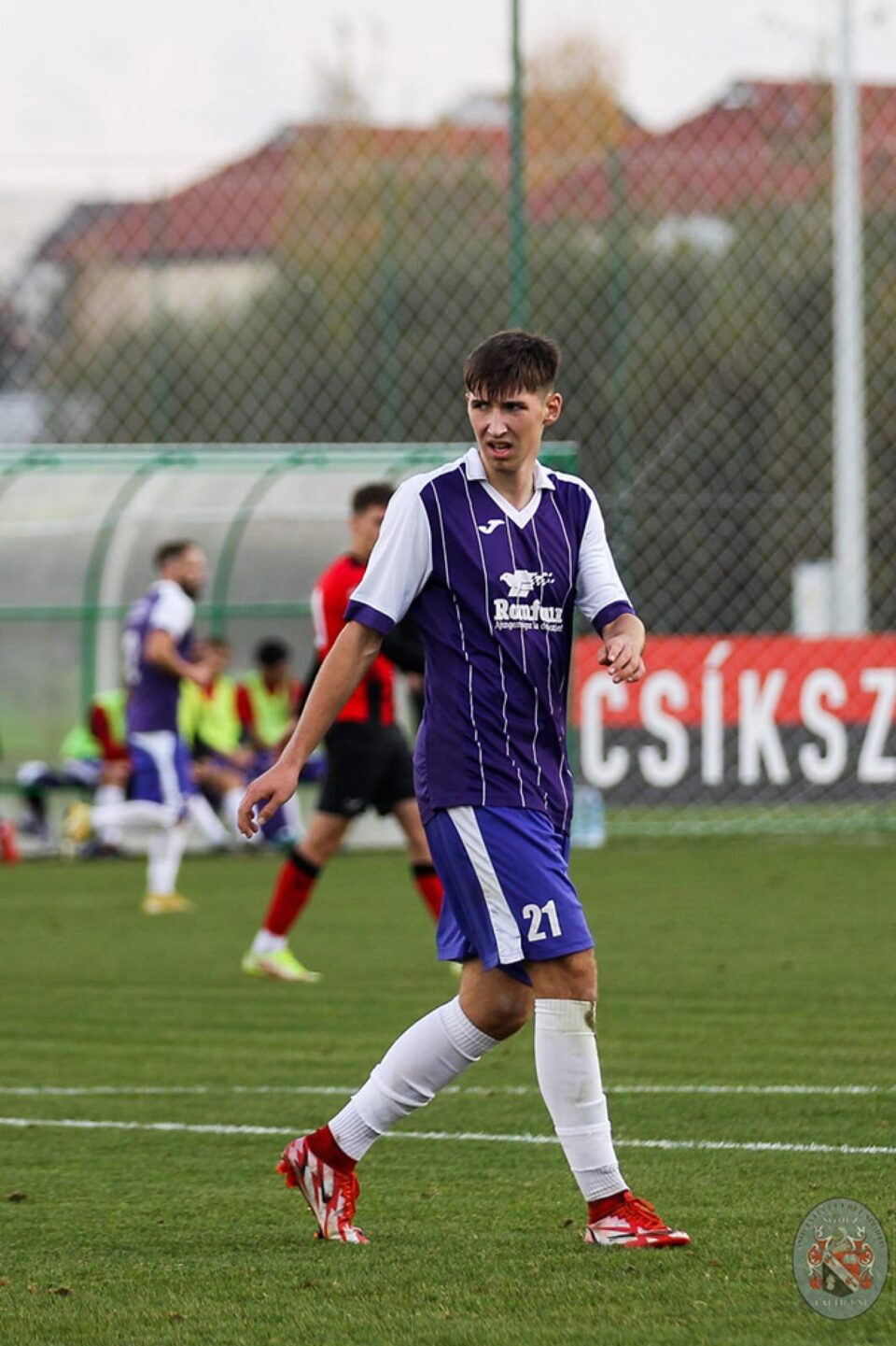 Juniorul Alexandru Savin a punctat pentru Șomuz în amicalul cu Ceahlăul. Foto Alex Savescu Juniorul Alexandru Savin a punctat pentru Șomuz în amicalul cu Ceahlăul. Foto Alex Savescu