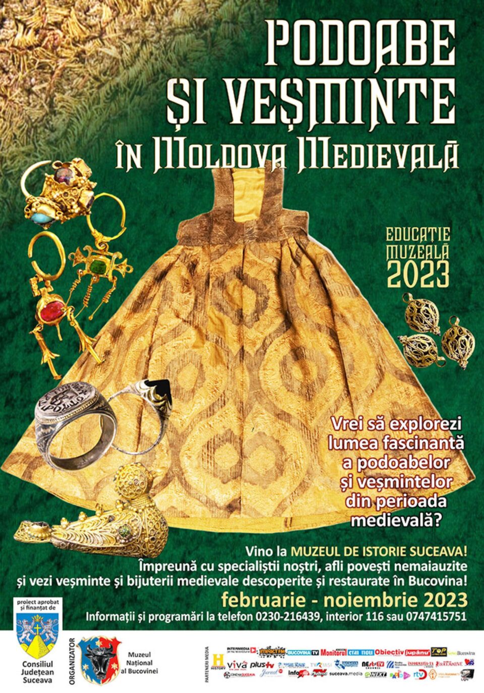 Proiectul educațional „Podoabe și veșminte în Moldova medievală”, organizat de Muzeul Național al Bucovinei Proiectul educațional „Podoabe și veșminte în Moldova medievală”, organizat de Muzeul Național al Bucovinei