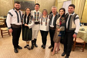 Taraful sucevean Florin Mucea, Angelica Flutur și Grigore Gherman, invitați în Italia la „Seara bucovinenilor”