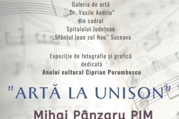 Expoziția „Artă la Unison”, la Galeria de artă „Dr. Vasile Andriu” din cadrul Spitalului Județean Suceava