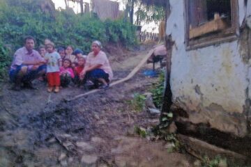 Ionuț Florescu și familia sa