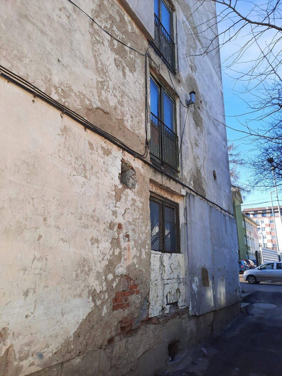 Blocul 48 A de pe strada Mărășești Suceava