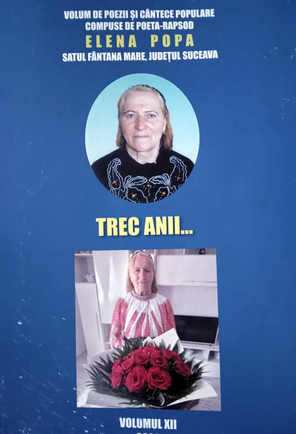 Poeta-rapsod Elena Popa, din comuna Fântâna Mare, și-a lansat cel de-al XII-lea volum de poezii și cântece populare Poeta-rapsod Elena Popa, din comuna Fântâna Mare, și-a lansat cel de-al XII-lea volum de poezii și cântece populare