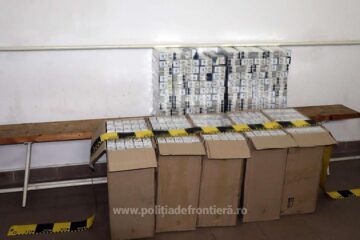 Mașină cu țigări de contrabandă în valoare de peste 40.000 de lei, oprită în Rădăuți