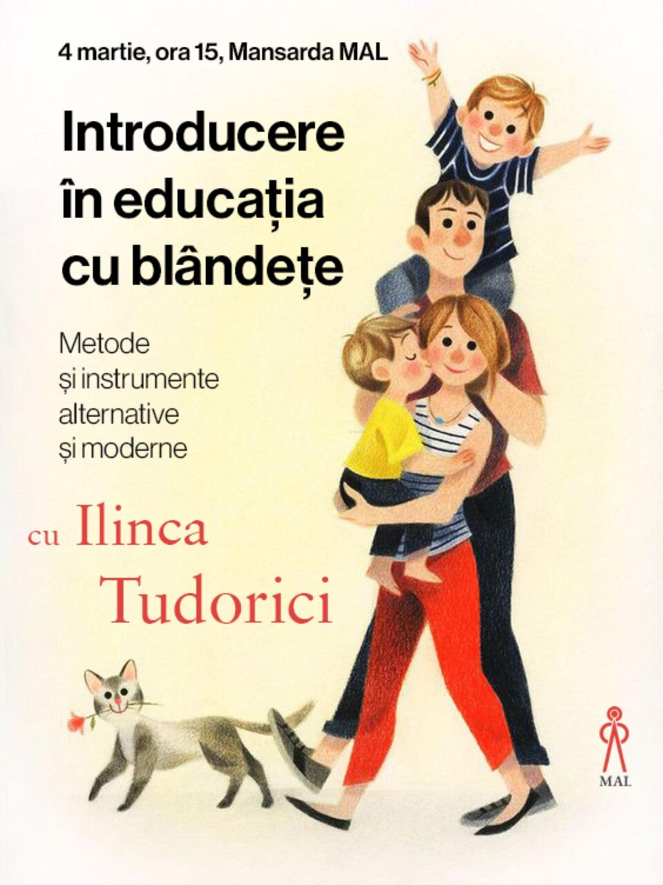Conferință gratuită cu trainerul în pedagogii alternative Ilinca Tudorici, la Muzeul Arta Lemnului Conferință gratuită cu trainerul în pedagogii alternative Ilinca Tudorici, la Muzeul Arta Lemnului