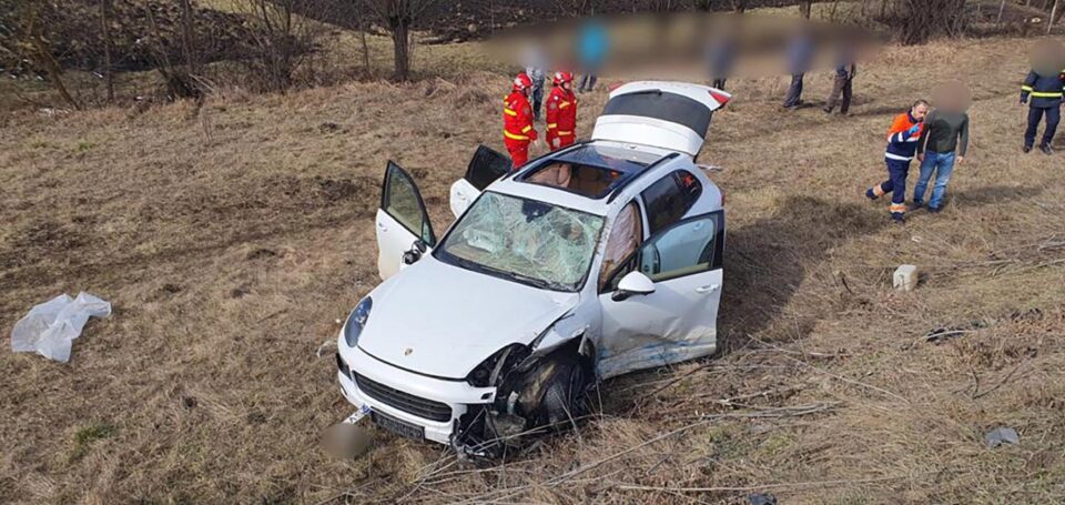 Coliziune între un Porsche și un VW, pe E 85
