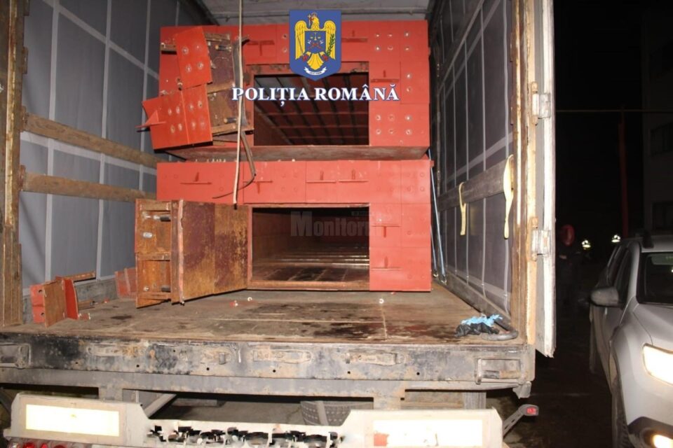 Autotrenul în care s-au găsit țigările