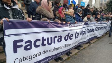 Manifestanții au venit cu sloganuri clare