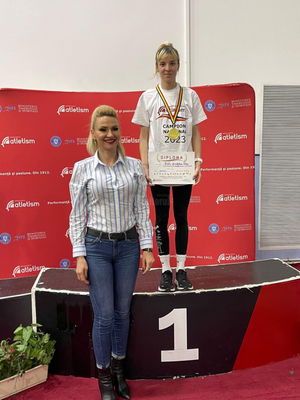 Madalina Elena Sirbu a devenit a devenit campioana nationala de tineret