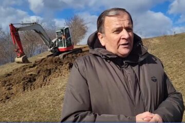 A început amenajarea drumului de acces pentru utilajele de forare pentru tronsonul Siret-Suceava-Pașcani al autostrăzii A7