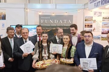 Gheorghe Flutur a primit premiul pentru Bucovina destinație turistică a anului 2023