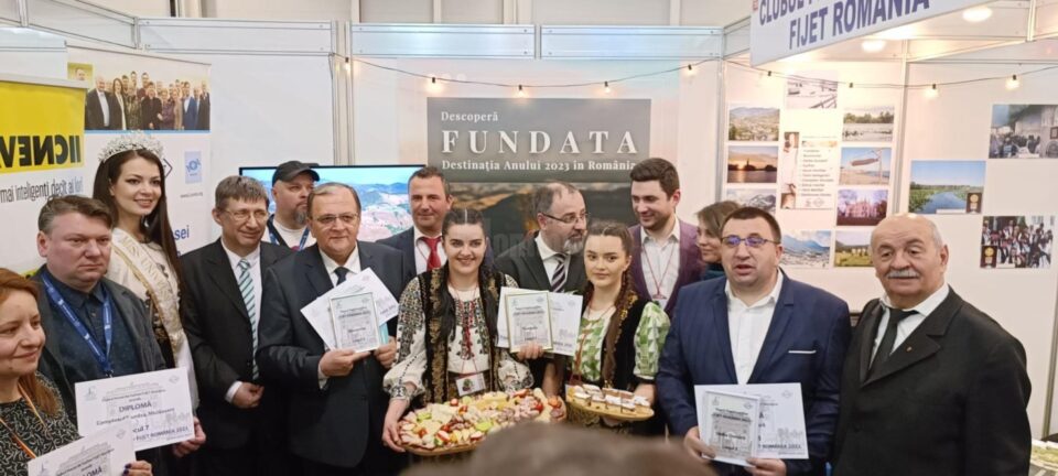 Gheorghe Flutur a primit premiul pentru Bucovina destinație turistică a anului 2023