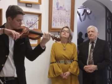 Vernisajul expoziției de pictură semnate de Dimitrie Roman, la Muzeul de Istorie Suceava